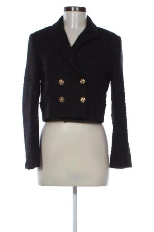 Дамско палто Zara, Размер S, Цвят Черен, Цена 80,99 лв.