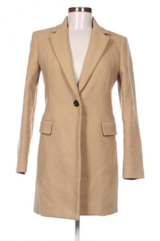 Dámský kabát  Zara, Velikost XS, Barva Béžová, Cena  861,00 Kč