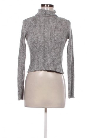 Damen Rollkragen Bershka, Größe M, Farbe Grau, Preis € 6,99