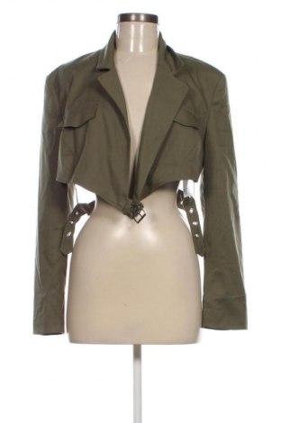Damski żakiet Bershka, Rozmiar L, Kolor Zielony, Cena 175,28 zł