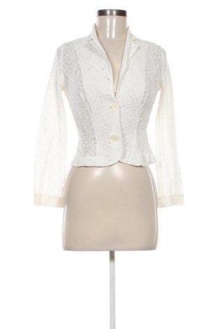 Дамско сако Capasca, Размер XXS, Цвят Бял, Цена 24,99 лв.