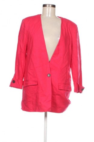 Γυναικείο σακάκι Mango, Μέγεθος XL, Χρώμα Ρόζ , Τιμή 28,18 €