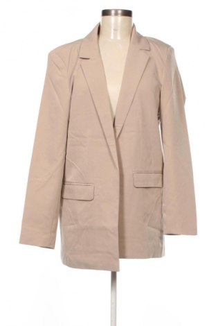 Дамско сако Pieces, Размер L, Цвят Бежов, Цена 93,99 лв.