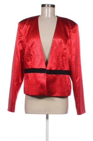 Дамско сако Unbranded, Размер 3XL, Цвят Червен, Цена 47,88 лв.