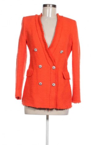 Γυναικείο σακάκι Zara, Μέγεθος S, Χρώμα Πορτοκαλί, Τιμή 24,49 €
