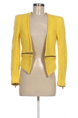 Дамско сако Zara, Размер S, Цвят Жълт, Цена 31,99 лв.