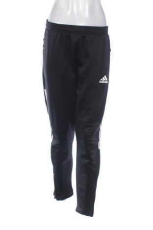 Γυναικείο αθλητικό παντελόνι Adidas, Μέγεθος M, Χρώμα Μαύρο, Τιμή 20,97 €