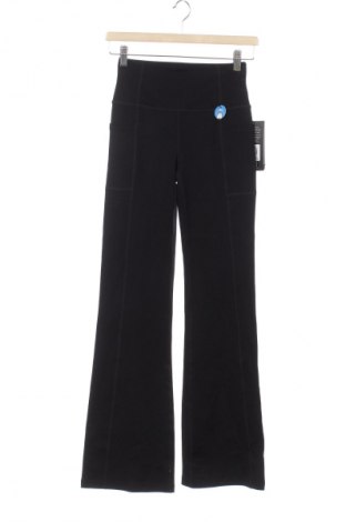 Дамско спортно долнище Skechers, Размер XS, Цвят Черен, Цена 62,99 лв.