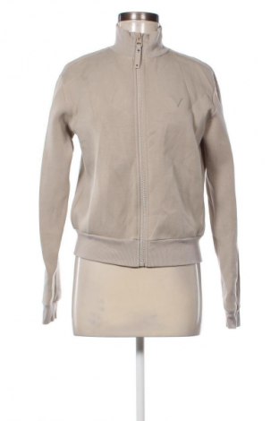 Дамско спортно горнище Guess, Размер L, Цвят Бежов, Цена 62,99 лв.