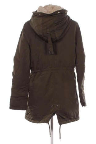 Dámska bunda  Bershka, Veľkosť L, Farba Zelená, Cena  30,95 €