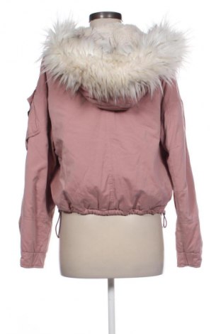 Дамско яке Bershka, Размер S, Цвят Пепел от рози, Цена 58,99 лв.