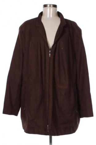 Γυναικείο μπουφάν M. Collection, Μέγεθος 3XL, Χρώμα Καφέ, Τιμή 25,00 €