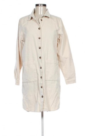 Γυναικείο μπουφάν Pieces, Μέγεθος M, Χρώμα  Μπέζ, Τιμή 56,99 €