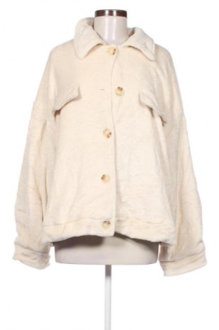 Kurtka damska SHEIN, Rozmiar 3XL, Kolor ecru, Cena 94,99 zł