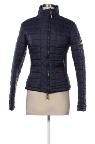 Дамско яке Superdry, Размер XS, Цвят Син, Цена 97,88 лв.