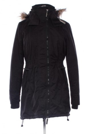 Дамско яке Superdry, Размер L, Цвят Черен, Цена 93,09 лв.