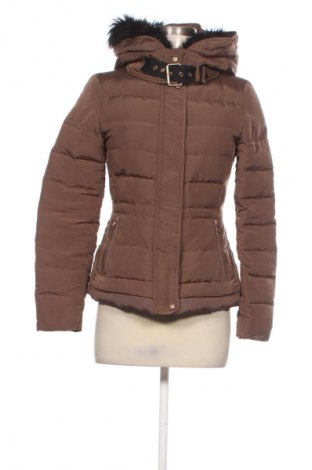 Kurtka damska Zara, Rozmiar S, Kolor Brązowy, Cena 43,99 zł