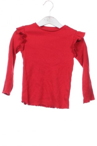 Gyerek blúz Basics, Méret 3-4y / 104-110 cm, Szín Piros, Ár 2 370 Ft