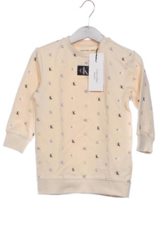 Kinder Shirt Calvin Klein Jeans, Größe 12-18m/ 80-86 cm, Farbe Beige, Preis € 51,99