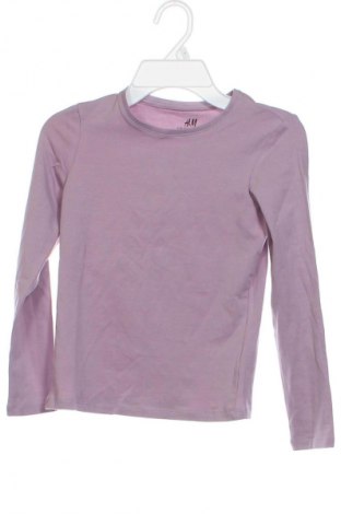 Dětská halenka  H&M, Velikost 6-7y/ 122-128 cm, Barva Fialová, Cena  152,00 Kč
