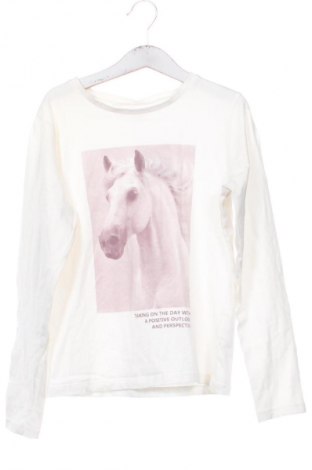 Dziecięca bluzka H&M, Rozmiar 10-11y/ 146-152 cm, Kolor Biały, Cena 27,59 zł