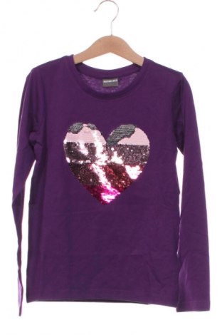 Kinder Shirt Kids World, Größe 7-8y/ 128-134 cm, Farbe Lila, Preis 9,99 €
