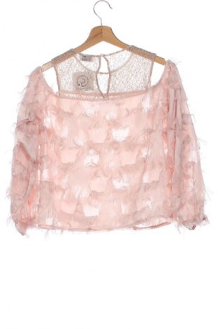 Kinder Shirt Unbranded, Größe 12-13y/ 158-164 cm, Farbe Aschrosa, Preis 2,99 €