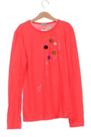 Gyerek blúz United Colors Of Benetton, Méret 11-12y / 152-158 cm, Szín Narancssárga
, Ár 10 200 Ft