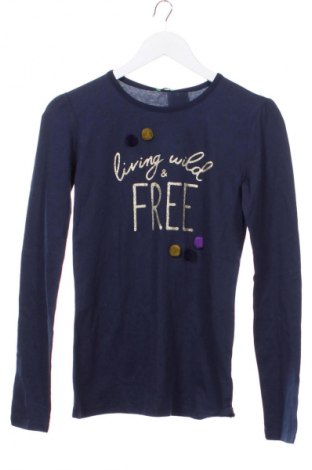Dziecięca bluzka United Colors Of Benetton, Rozmiar 14-15y/ 168-170 cm, Kolor Niebieski, Cena 117,24 zł