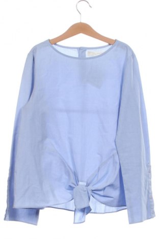 Gyerek blúz Zara, Méret 12-13y / 158-164 cm, Szín Kék, Ár 2 899 Ft
