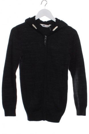 Kinder Strickjacke H&M, Größe 10-11y/ 146-152 cm, Farbe Schwarz, Preis 8,70 €