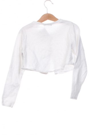 Kinder Strickjacke Okaidi, Größe 6-7y/ 122-128 cm, Farbe Weiß, Preis 13,48 €