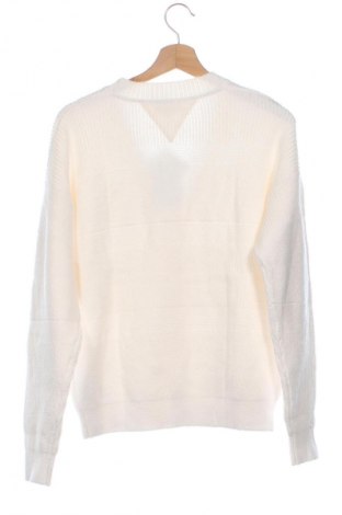 Gyerek kardigán Tommy Hilfiger, Méret 15-18y / 170-176 cm, Szín Fehér, Ár 30 219 Ft