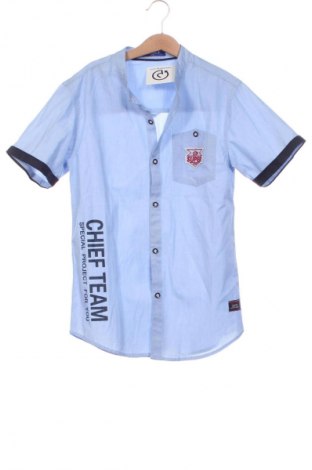 Kinderhemd Chief, Größe 14-15y/ 168-170 cm, Farbe Blau, Preis € 8,99