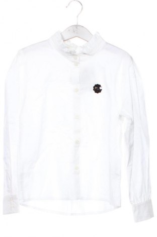 Kinderhemd H&M, Größe 6-7y/ 122-128 cm, Farbe Weiß, Preis € 9,21