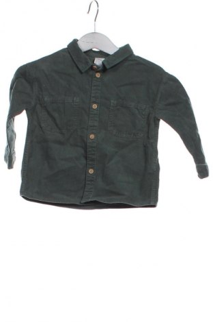 Dziecięca koszula H&M, Rozmiar 9-12m/ 74-80 cm, Kolor Zielony, Cena 26,21 zł