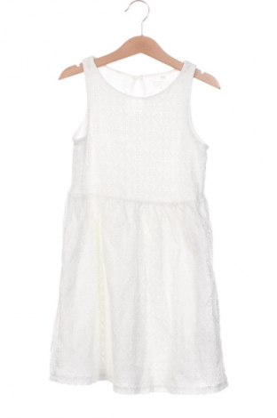 Kinderkleid H&M, Größe 6-7y/ 122-128 cm, Farbe Weiß, Preis 12,28 €