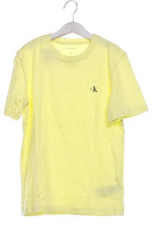 Gyerek póló Calvin Klein Jeans, Méret 10-11y / 146-152 cm, Szín Sárga, Ár 11 839 Ft