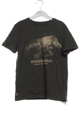 Kinder T-Shirt Decathlon, Größe 9-10y/ 140-146 cm, Farbe Grün, Preis 6,14 €