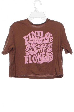 Dziecięcy T-shirt H&M, Rozmiar 10-11y/ 146-152 cm, Kolor Brązowy, Cena 27,24 zł