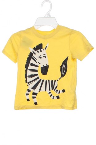 Dziecięcy T-shirt H&M, Rozmiar 2-3y/ 98-104 cm, Kolor Żółty, Cena 26,21 zł