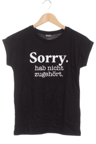 Kinder T-Shirt Kids World, Größe 11-12y/ 152-158 cm, Farbe Schwarz, Preis 8,99 €