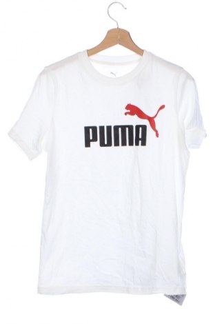 Kinder T-Shirt PUMA, Größe 15-18y/ 170-176 cm, Farbe Weiß, Preis 24,99 €