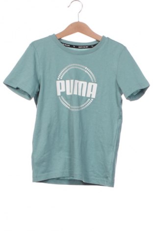 Kinder T-Shirt PUMA, Größe 6-7y/ 122-128 cm, Farbe Grün, Preis 23,53 €