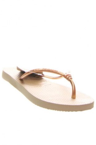 Papuci de casă pentru copii Havaianas, Mărime 33, Culoare Auriu, Preț 75,99 Lei