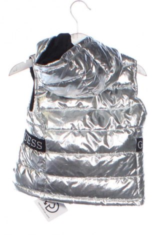 Vestă pentru copii Guess, Mărime 2-3m/ 56-62 cm, Culoare Argintiu, Preț 126,21 Lei