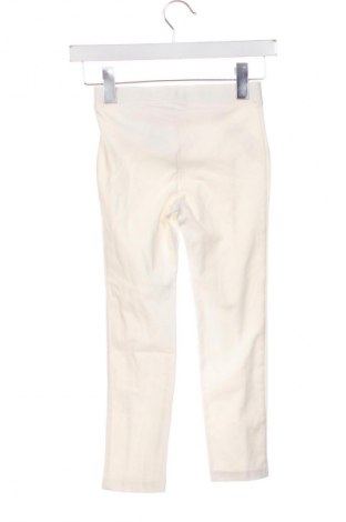Детски панталон H&M, Размер 6-7y/ 122-128 см, Цвят Бял, Цена 20,90 лв.