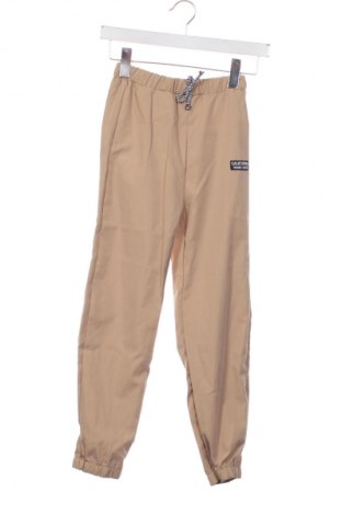 Dziecięce spodnie SHEIN, Rozmiar 9-10y/ 140-146 cm, Kolor Beżowy, Cena 31,99 zł