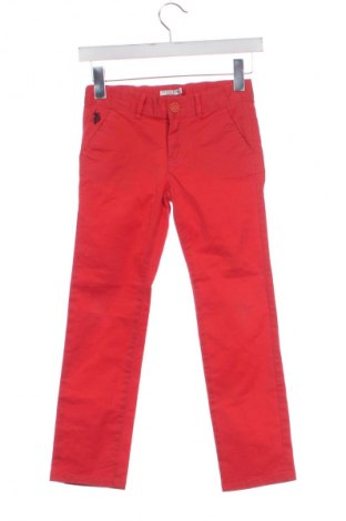 Gyerek nadrág U.S. Polo Assn., Méret 6-7y / 122-128 cm, Szín Piros, Ár 8 200 Ft