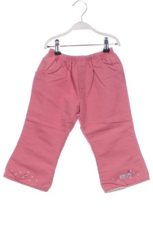 Dziecięce spodnie Unbranded, Rozmiar 18-24m/ 86-98 cm, Kolor Różowy, Cena 48,28 zł
